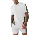 Wholesale Men′s Skinny Shorts Tracksuit